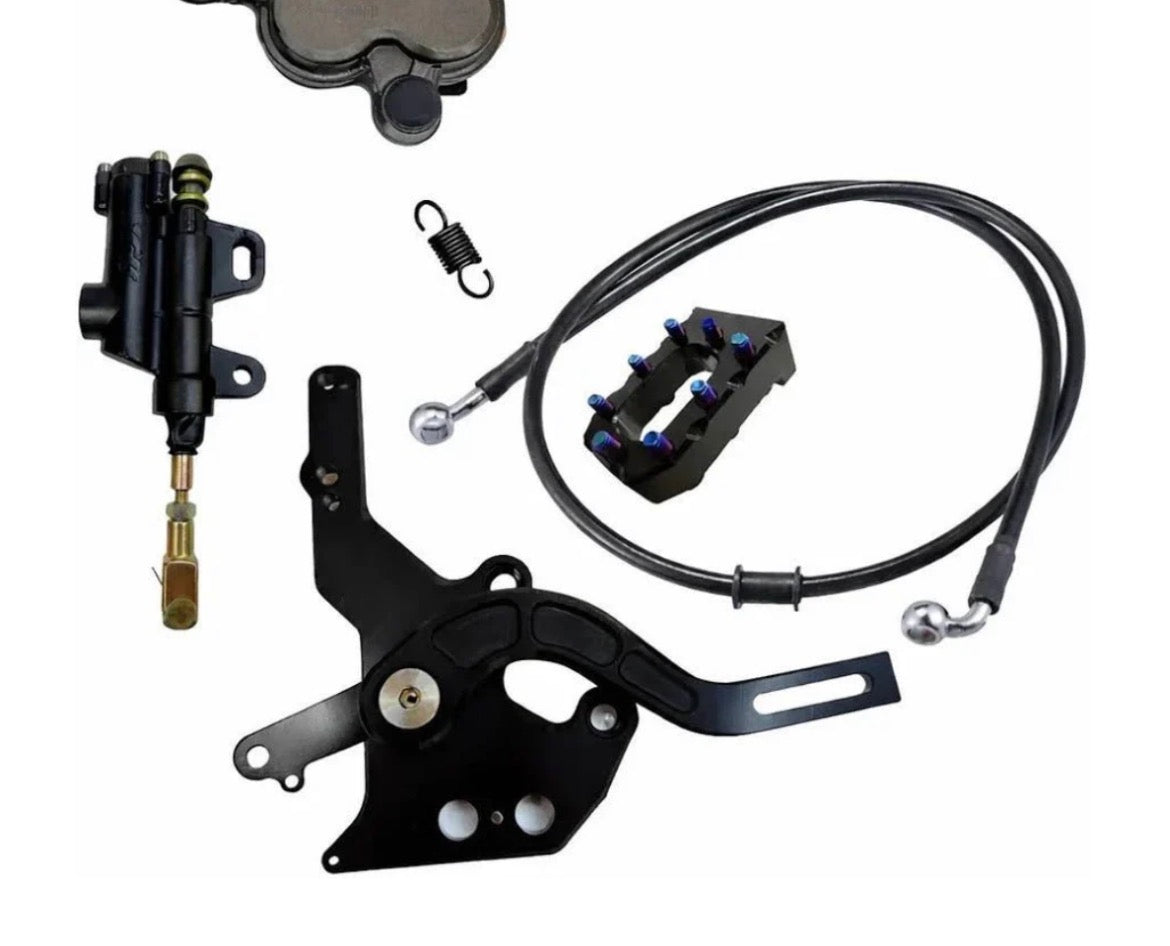 Foot brake kit