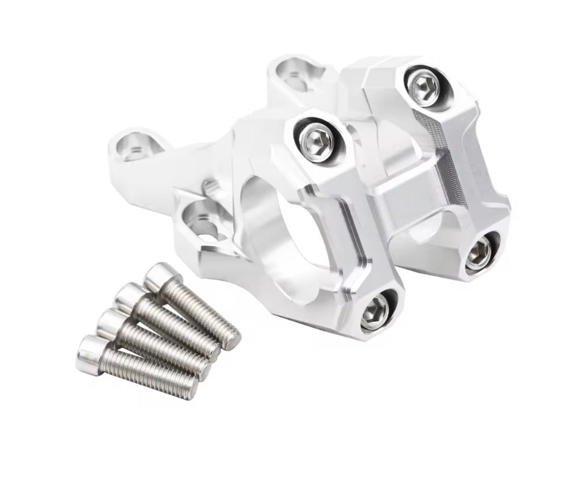 Chrome stem mount for x3,x3 pro, Surron lbx, eride pro